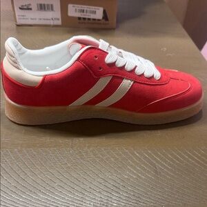 CCOCCI Red and White Sneakers